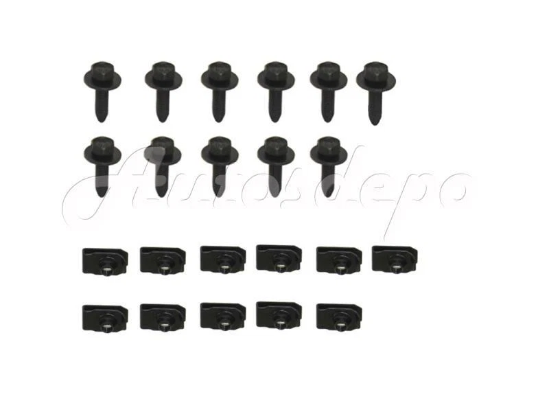 Kit de ferragens de montagem para Chevy Gmc C1500 K1500 K2500 1988-2000 defletor de ar - Imagem 1 de 1