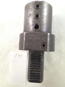 USED MANCA VDI 30 MM SHANK. 22.3015,87 USED BUT NOT ABUSED 5/8" HOLE (STOCK#F43) - Picture 1 of 6