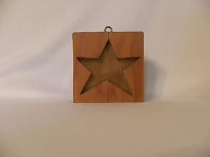 Wood Ornament - Star or Tree - handmade - Bild 1 von 4