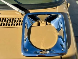 71 - 77 Chevy G10 G20 G30 Boogie Van Headlight Bezels  - Picture 1 of 14