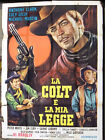 LA COLT E LA MIA LEGGE (ANTHONY CLARK) 2F Movie Italian Poster 60s
