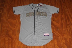 Autentica maglia mimetica San Diego Padres USMC MEMORIAL DAY Marines Cool Base 44 - Foto 1 di 5