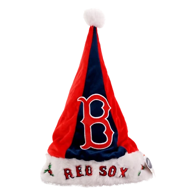 Boston Red Sox Navidad Santa Sombrero (17 pulgadas) Adulto Unisex Equipo de Fútbol Foto 1 de 4