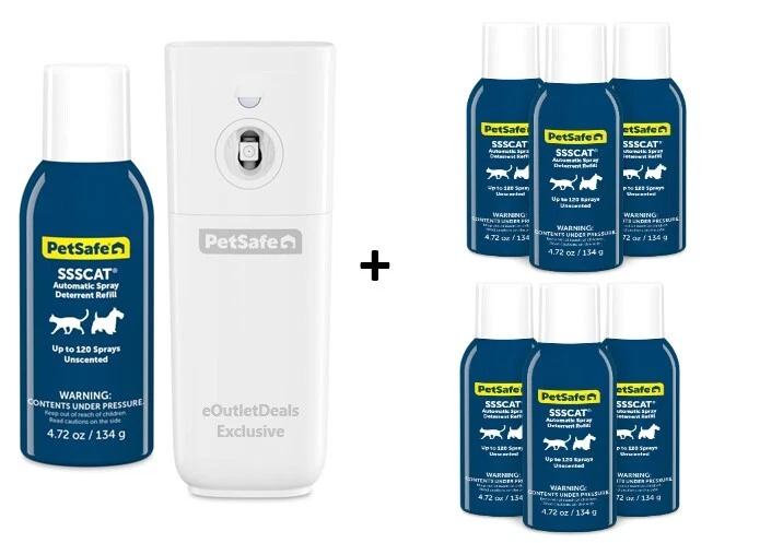 PetSafe PPD00-17617 SSSCat Spray Deterrent Motion Activated Pet Kit