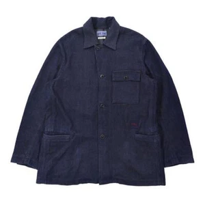 Blue Blue Coverall Arigato Sashiko Navy Cotton Size 3 Men Made in Japan - Picture 1 of 5