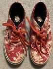 Vans Pink Tie Dye Sneakers Missy Youth Girls Size 4.5