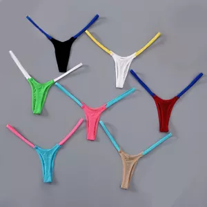Sexy Frauen Spitze V-String T-Back Höschen Tangas G-String Dessous æ - Bild 1 von 22