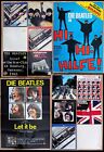 original Beatles Sammlung 18 LPs und 2 original Werbe/Film Plakate