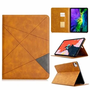 Leather Case For iPad 9th 8th 7th 6th 5th Air Pro Mini Wallet Cover Stand Cover - Picture 1 of 48