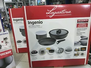 Kit di Pentole Antiaderenti Set 6 pezzi Lagostina Ingenio 10249600006 - Foto 1 di 4