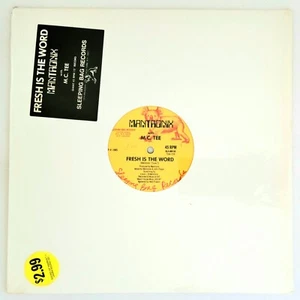 1985 - MANTRONIX - FRESH IS THE WORD - SLEEPING BAG RECORDS ORIGINAL PRESSING - Picture 1 of 4