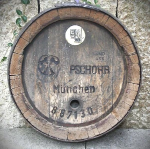 Holzfassboden, Pschorr Bräu , München aus den 1930er Jahren - Bild 1 von 5