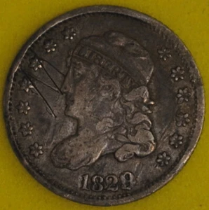 1829 Capped Bust Half Dime VF Details - Picture 1 of 2