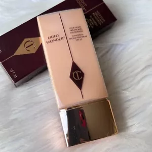 New Charlotte Tilbury Light Wonder Foundation SPF 15~5 Medium~Full size 40 ml - Picture 1 of 5