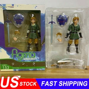 Figma 153 Zelda ""Twilight Princess"" Kit figure Skyward Sword Link bambini regalo di Natale - Foto 1 di 8