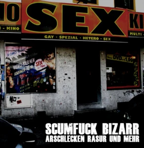 V/A SCUMFUCK BIZARR - ARSCHLECKEN RASUR UND MEHR 2*LP FSK18 Cover Oi! Punk Kult - Picture 1 of 2