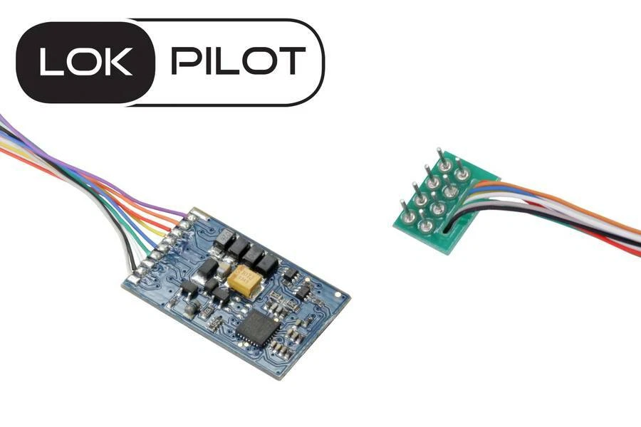 ESU 59020 LokPilot 5 Basic, DCC 8-pin NEM652, Spurweite H0, 0 - Bild 1 von 1