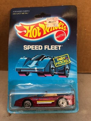 1/64 1988 DE COLECCIÓN HOT WHEELS VELOCIDAD FLOTA PERSONALIZADA AÑOS 80 CORBETA  Foto 1 de 3