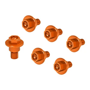 Juego de protectores de horquilla de perno CNC para KTM 125 250-530 SX SX-F XC XC-F EXC-F XC-W XCF-W - Imagen 1 de 7