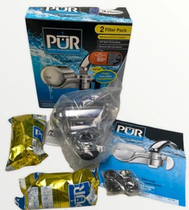 PUR Water Filtration System 98988522 One Click Installation 2 Filter Pack - Picture 1 of 4