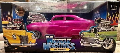 Muscle Machines 1949 Mercury - ‘Too Cool’ Pink - 1/18 - Diecast - New In Box - Image 1 of 4