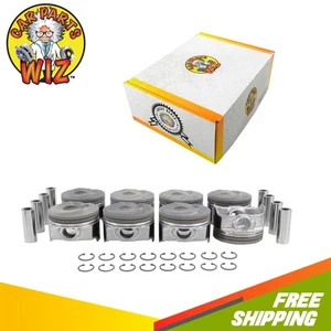Engine Piston Set Fits 14-22 Chevrolet GMC Sierra 1500 5.3L L82 - Picture 1 of 2