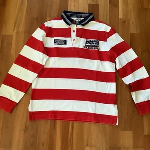 PAUL & SHARK YACHTING Herren Langarm Rugbyshirt Poloshirt Sweatshirt Gr. L - Bild 1 von 4