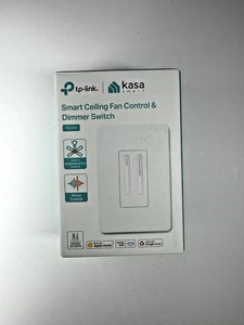 TP-Link Kasa Smart Fan Control Light Dimmer KS240 Apple HomeKit Alexa Google - Picture 1 of 5