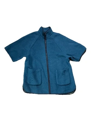 Chaqueta con capa Old Navy para mujer talla mediana abrigo forrado a cuadros en capas Foto 1 de 4