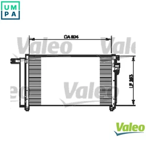 CONDENSER AIR CONDITIONING 814349 FOR KIA G4EE 1.4L G4ED 1.6L 4cyl RIO II - Picture 1 of 9