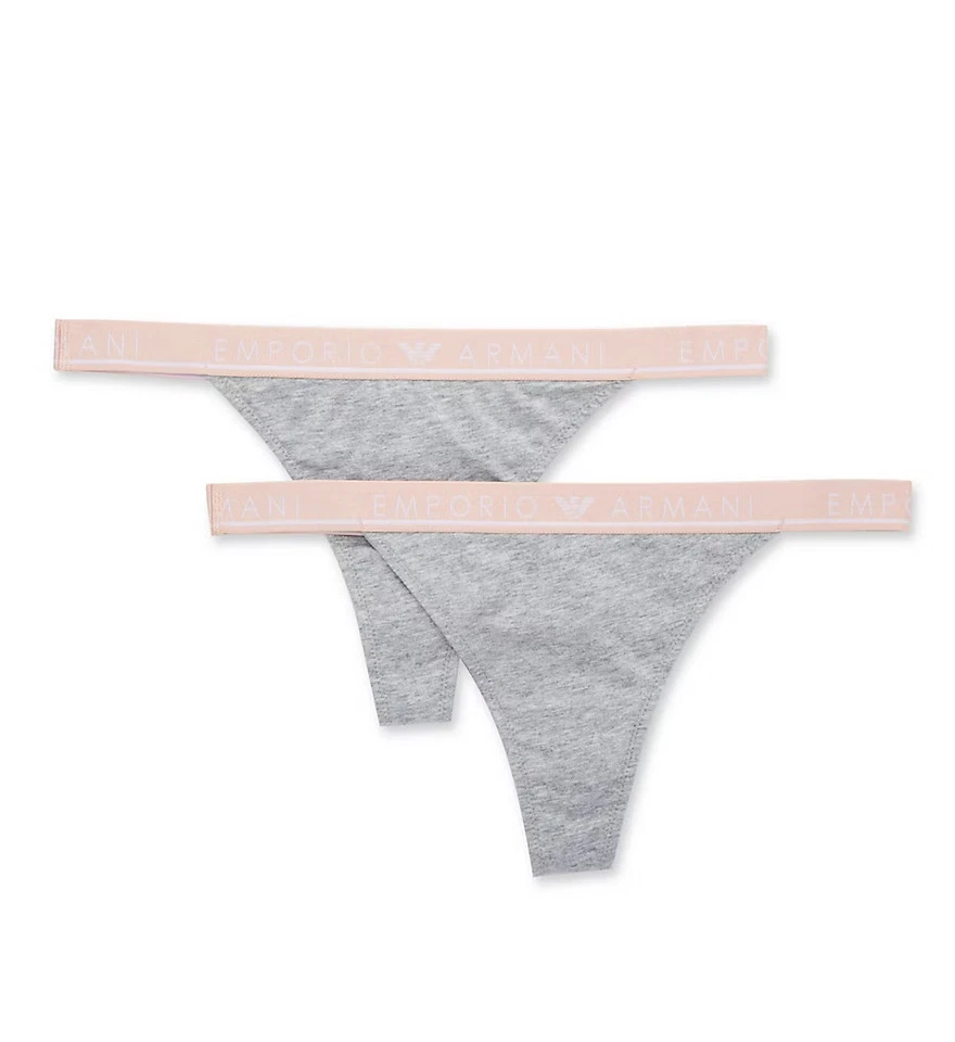 Tanga en T Emporio Armani 164522 Iconic Logoband - Paquete de 2 Foto 1 de 1