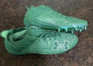 Under Armour Blur Smoke Gamuza 2.0 MC Fútbol Verde 3027978-300 Para hombres Talla 13 - Imagen 1 de 8