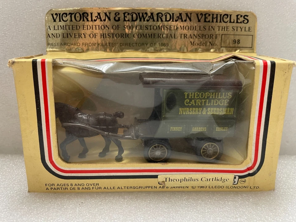 LLEDO DAYS - GONE HORSE AND DELIVERY CARRIAGE THEOPHILUS CARTILIDGE - image 1 of 1