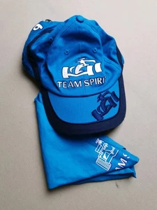 MILD SEVEN RENAULT F1 TEAM Season 2005 Cap & Bandana VGC F.Alonso G.Fisichella - Picture 1 of 17