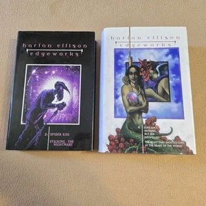 Edgeworks Volumes 2 & 4, Harlan Ellison, 1st Edition/1st Printings, HC/DJ - Imagen 1 de 17