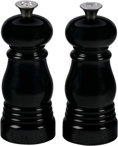 Juego clásico de molinillo de sal y pimienta Le Creuset, ónix negro - Imagen 1 de 1
