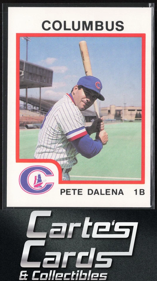 Pete Dalena 1987 ProCards #30 Columbus Clippers - Image 1 of 2