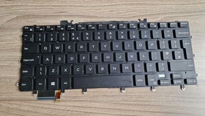 Clavier rétroéclairé pour ordinateur portable DELL XPS 15 9570 disposition britannique authentique - Photo 1/5