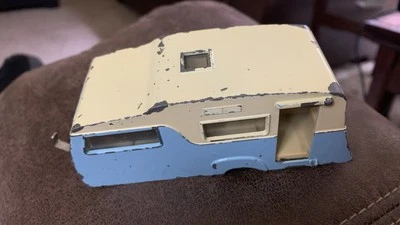 Vintage Dinky Toys 188 Four Berth Caravan White & Blue - Image 1 of 4