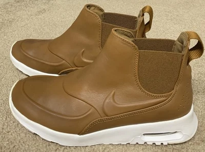 Nike Air Max Thea женщин Sz 7 средний эль коричневый паруса Chelsea кроссовки поскользнуться ботинки - Изображение 1 из 4