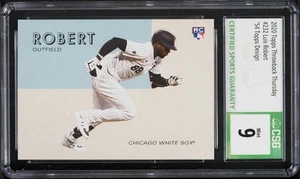 2020 Topps Throwback Thursday '54 Design Luis Robert ROOKIE #232 CSG 9 MINT - Picture 1 of 2
