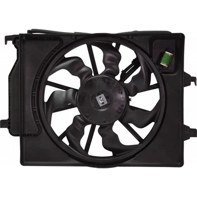 For Hyundai Accent Radiator and A/C Condenser Fan Assembly 2018 2019 HY3115161 - Image 1 of 4