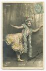 c 1903 French Ballet LOVELY YOUNG LADY Dancer undivided back photo postcard