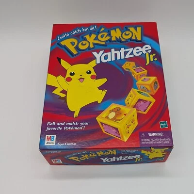 Pokemon Yahtzee Jr VintageMilton Bradley / Hasbro   (Missing 1 Jigglypuff) 1999  - Image 1 of 3