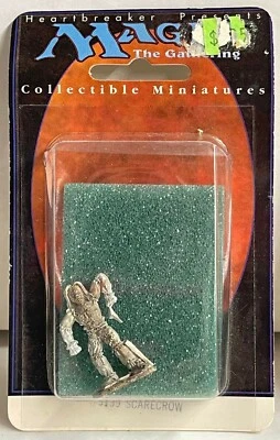 Magic The Gathering Scarecrow #9139 Heartbreaker Miniature OOP Sealed Blister  - Image 1 of 2