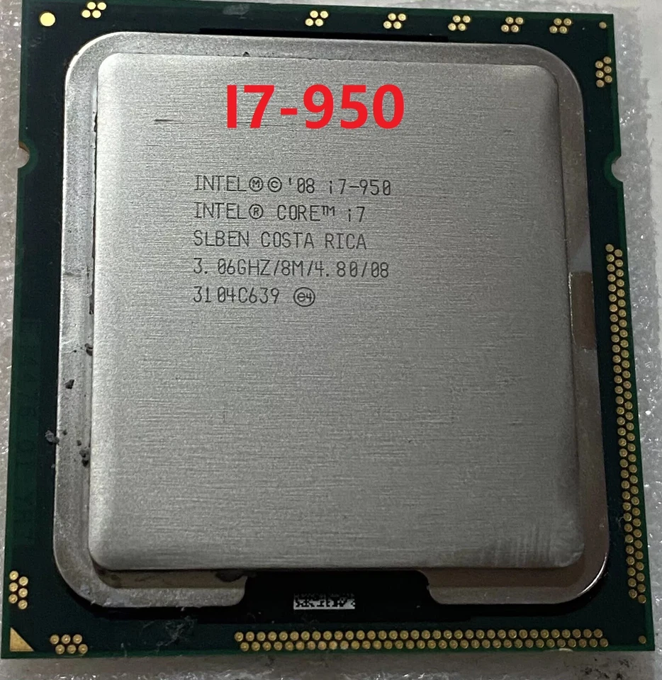 Intel Core i7-950 SLBEN 3.06GHz 4Cores 130W LGA1366 CPU Processor - Image 1 of 3