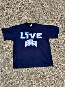 Live Band Birds Of Prey Uk Tour T Shirt - Size XL - P2P 23” - Grunge - Rock - Picture 1 of 6