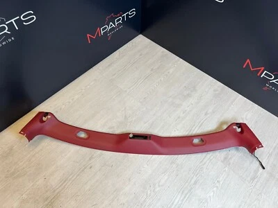 BMW Z3M OEM CONVERTIBLE SOFT TOP ROOF PANEL COVER TRIM IMOLA RED Foto 1 de 4