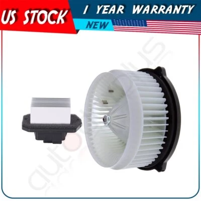 Blower Motor and Resistor HVAC Fit For 2003 04-2005 Honda Accord/04-08 Acura TSX - Image 1 of 4