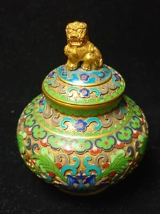 Exquisitos Coleccionables Artesanías Hechas a Mano Cobre Puro Cloisonne Filigrana Esmalte - Imagen 1 de 23